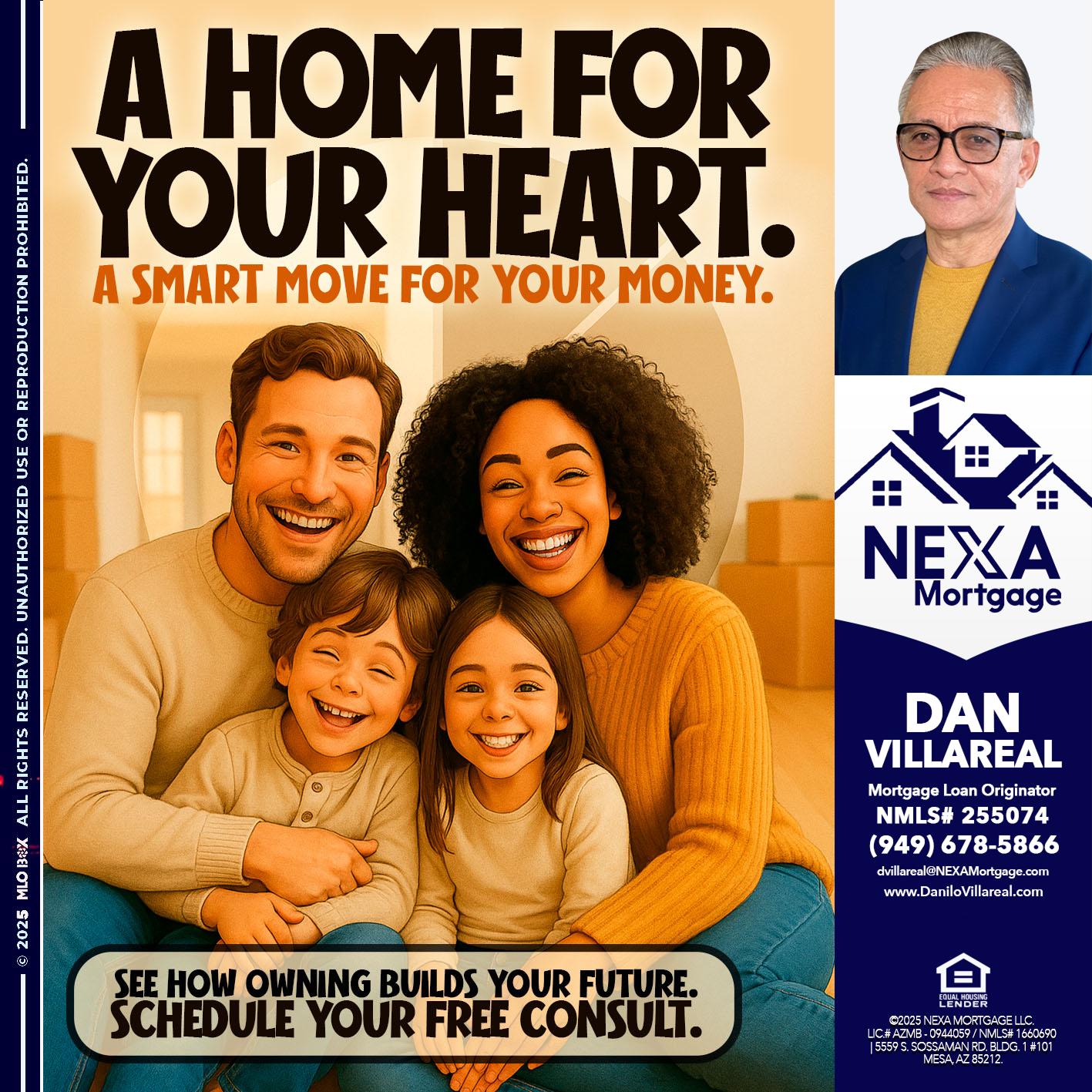 A HOME FOR - Dan Villareal -Mortgage Loan Originator