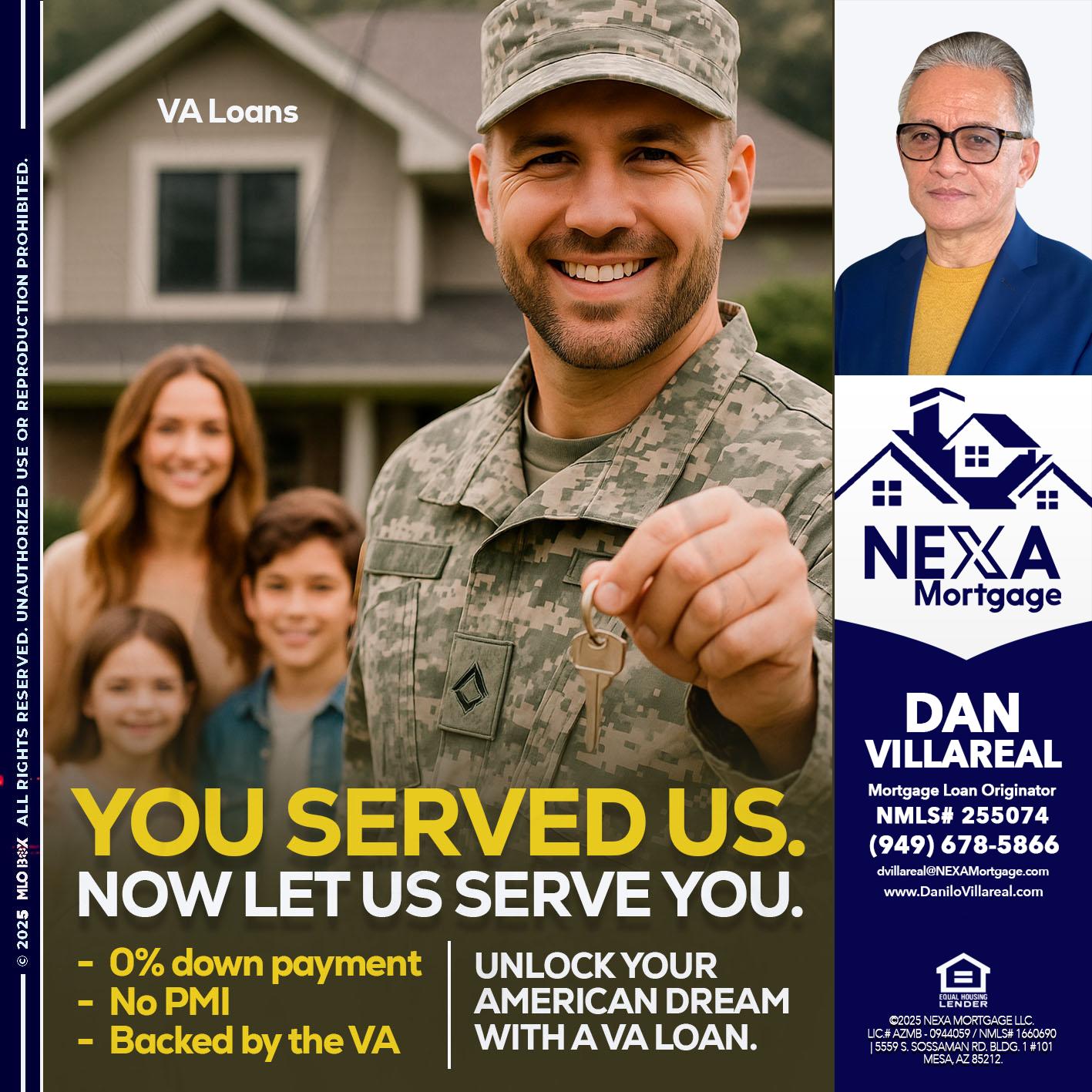 YOU DESERVED - Dan Villareal -Mortgage Loan Originator