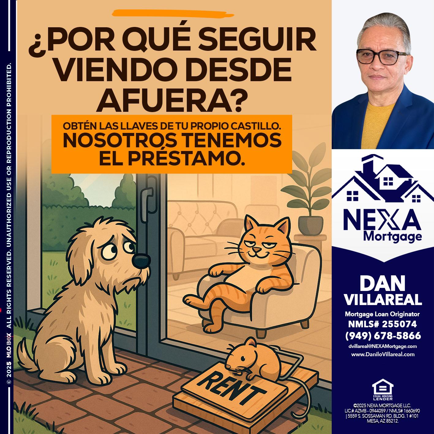 POR QUE SEGUIR? - Dan Villareal -Mortgage Loan Originator