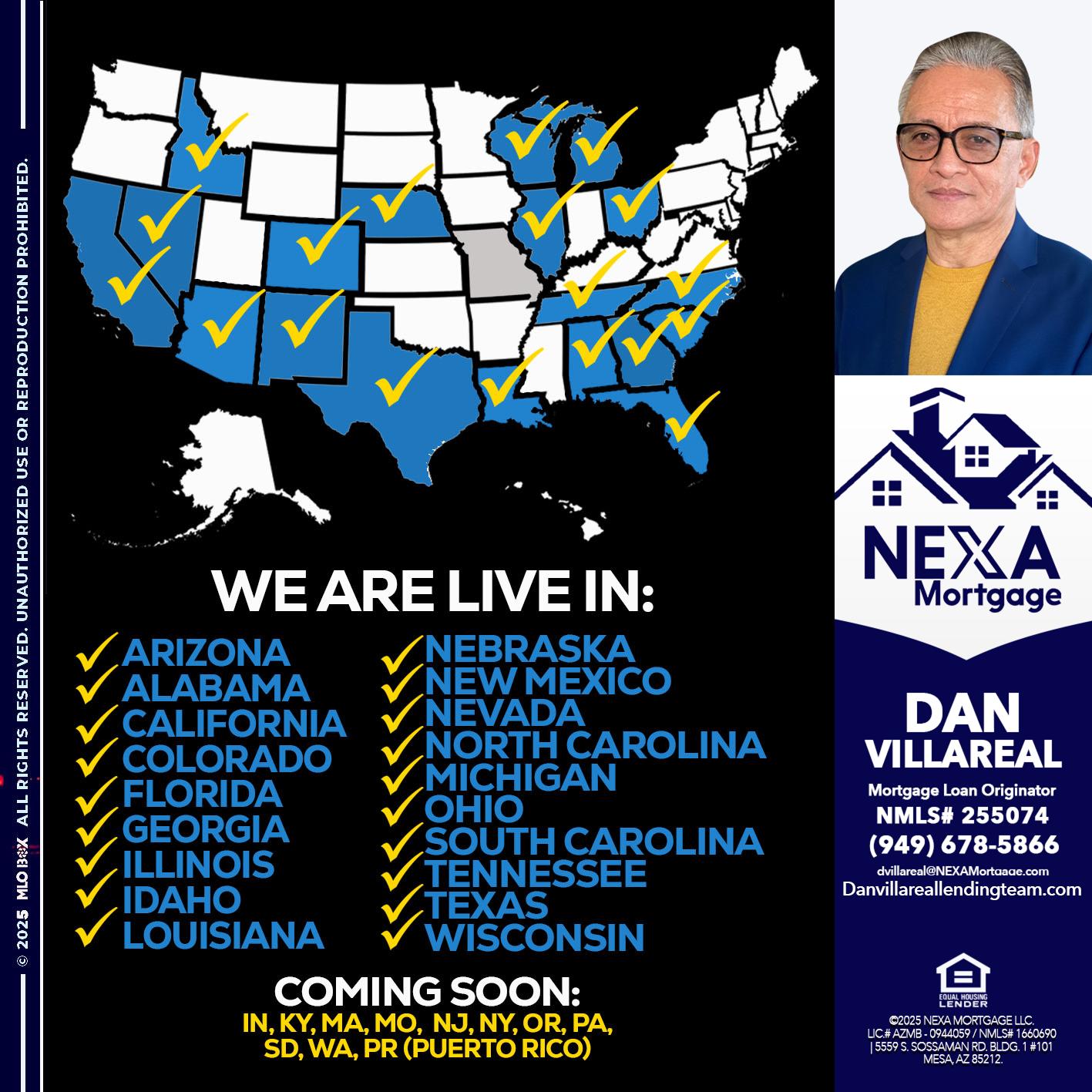 New Mexico live - Dan Villareal -Mortgage Loan Originator