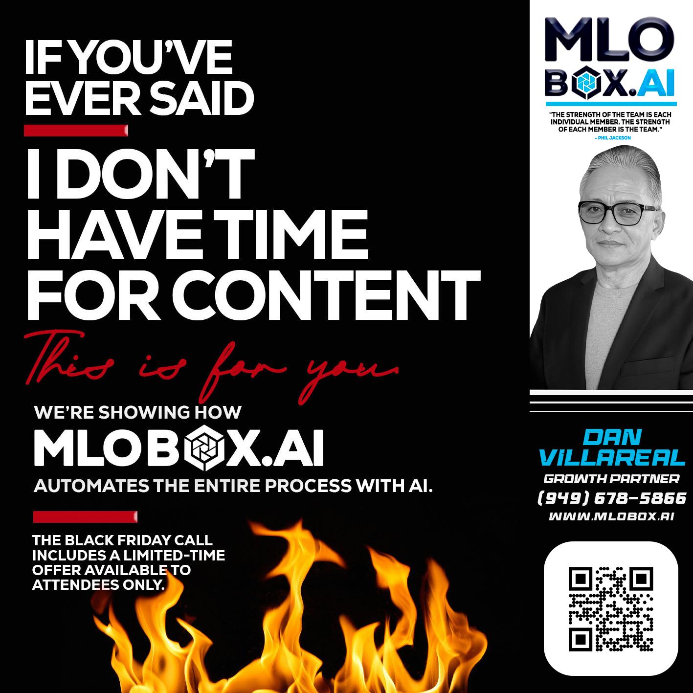 if you - Dan Villareal -Mortgage Loan Originator