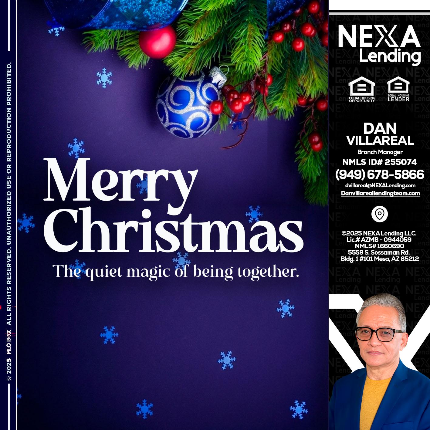merry christmas - Dan Villareal -Mortgage Loan Originator