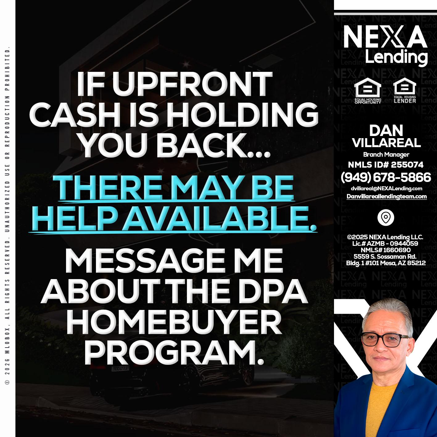 IF UPFRONT - Dan Villareal -Mortgage Loan Originator
