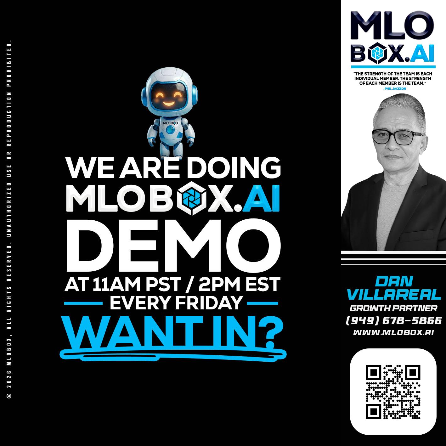 WE ARE DOING - Dan Villareal -Mortgage Loan Originator