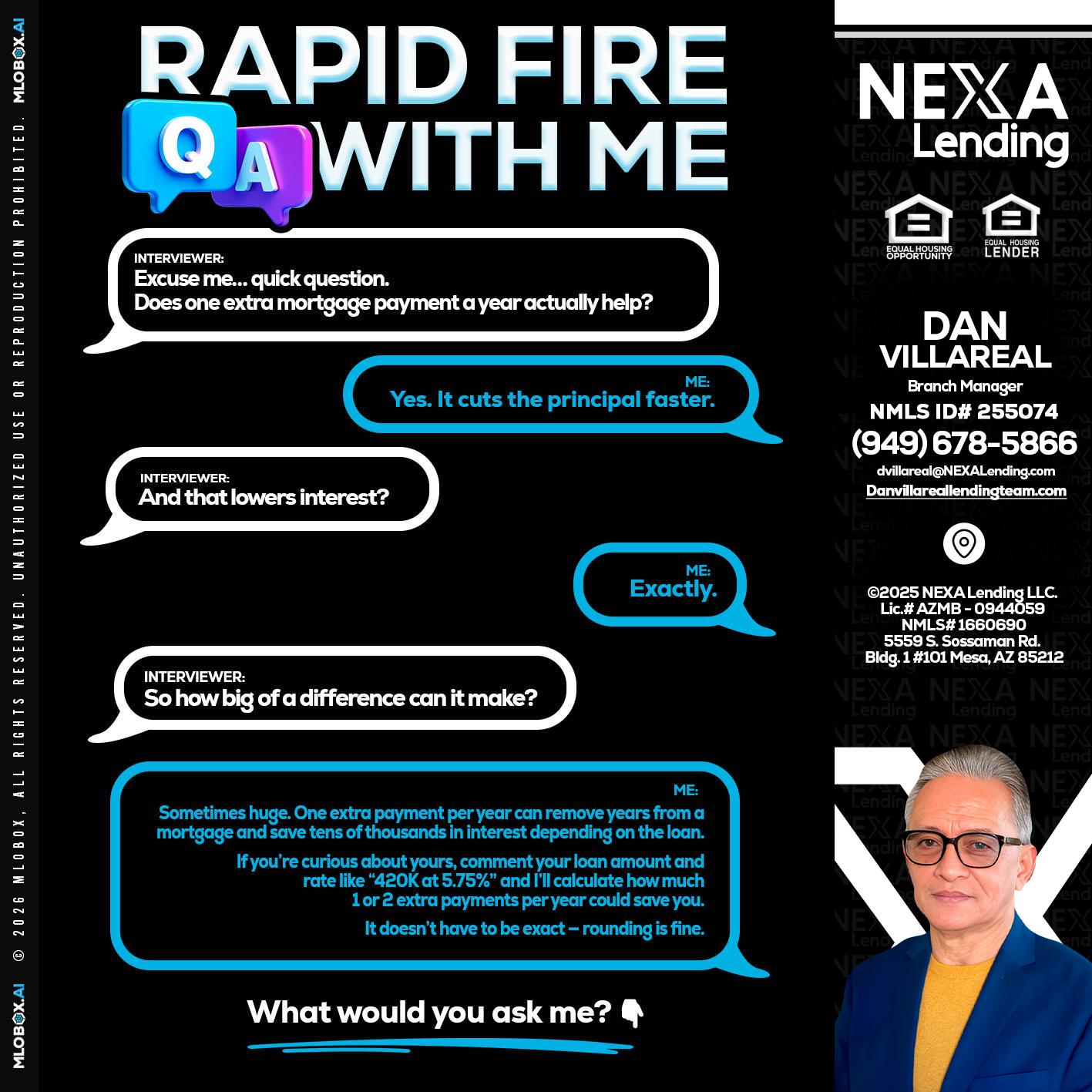 RAPID Q&A - Dan Villareal -Mortgage Loan Originator