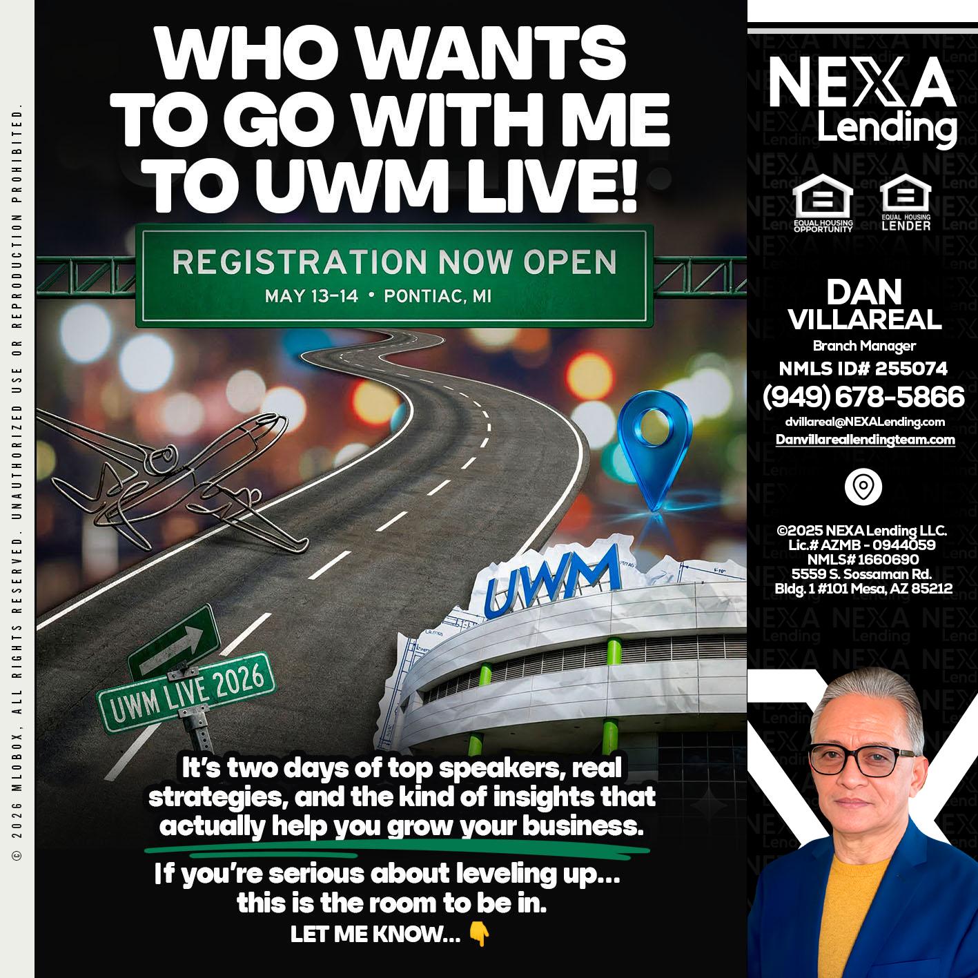 WHO WANTS - Dan Villareal -Mortgage Loan Originator