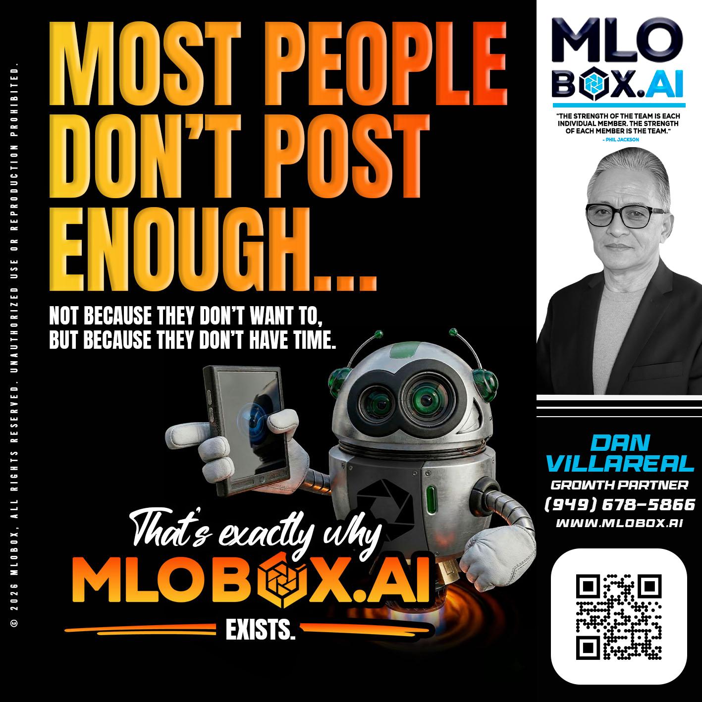 most people - Dan Villareal -Mortgage Loan Originator