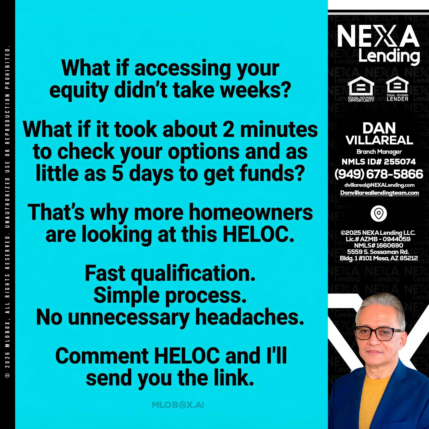 what if - Dan Villareal -Mortgage Loan Originator