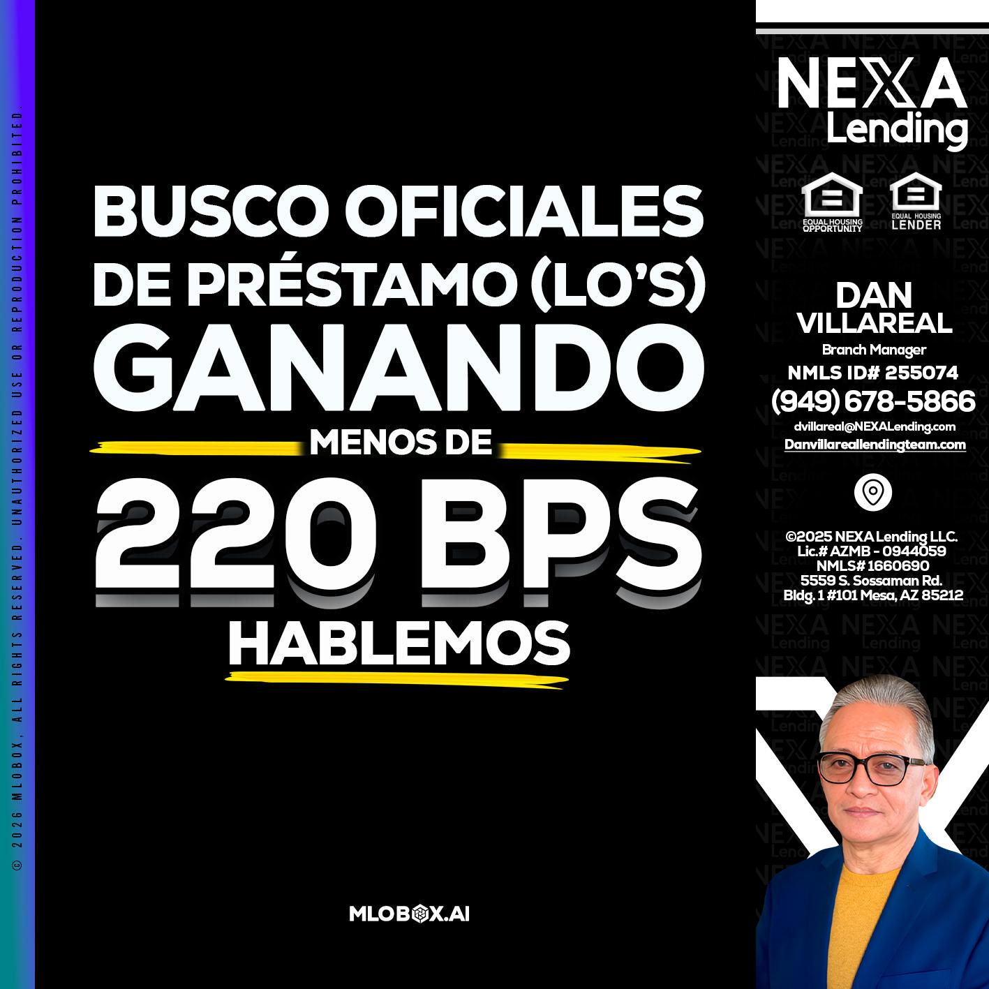 BUSCO OFICIALES - Dan Villareal -Mortgage Loan Originator