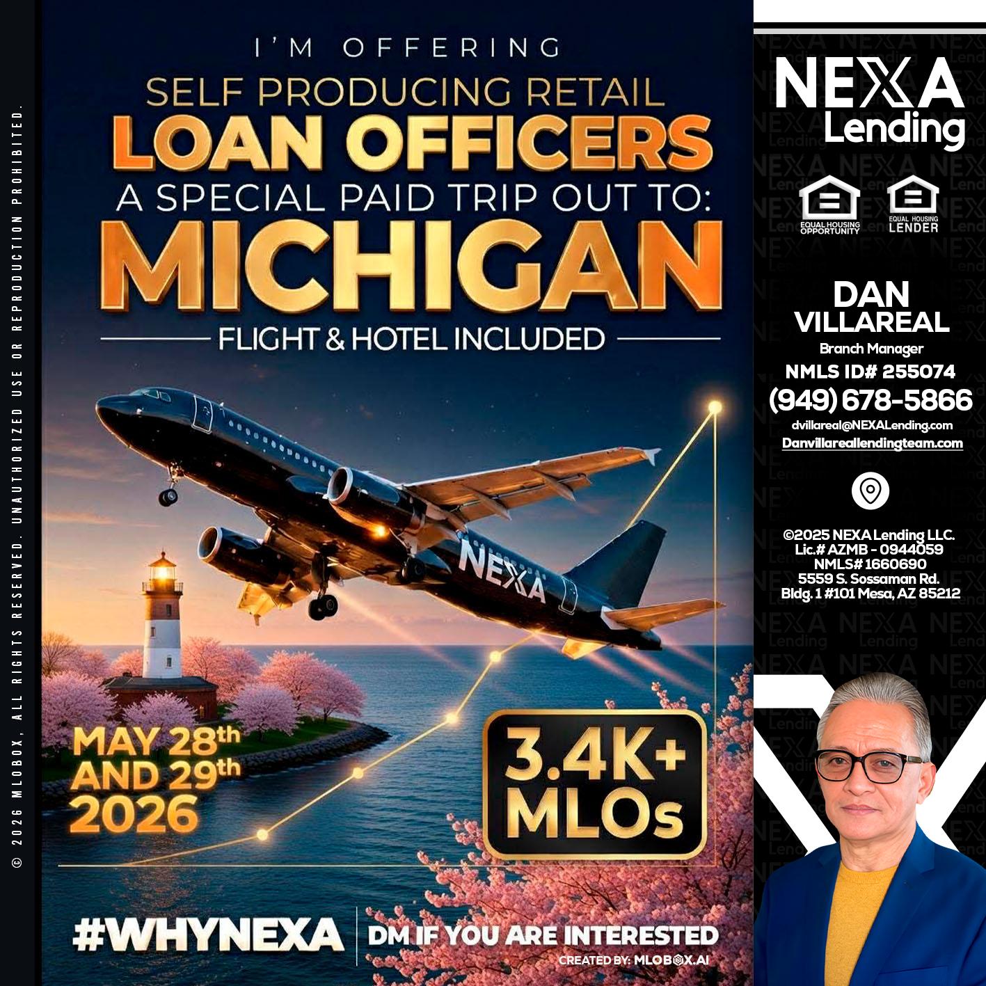 MICHIGAN TRIP - Dan Villareal -Mortgage Loan Originator