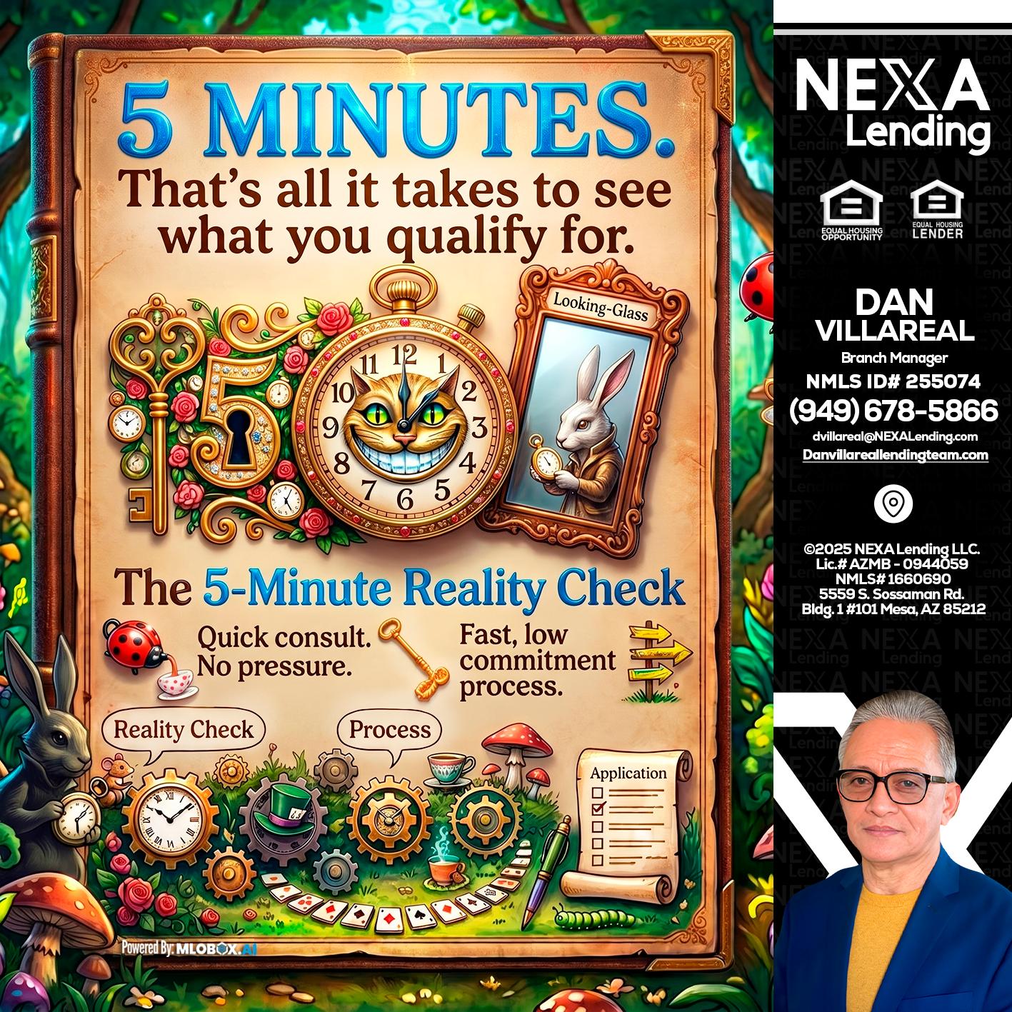 Reality Check! - Dan Villareal -Mortgage Loan Originator