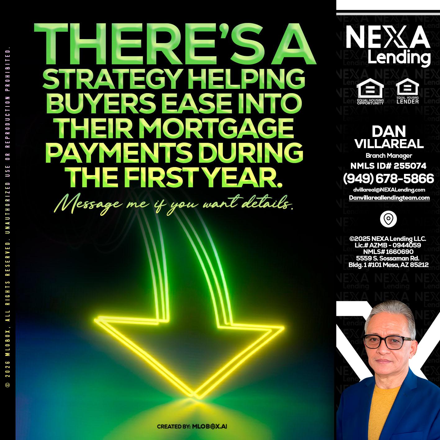THERES A STATEGY - Dan Villareal -Mortgage Loan Originator