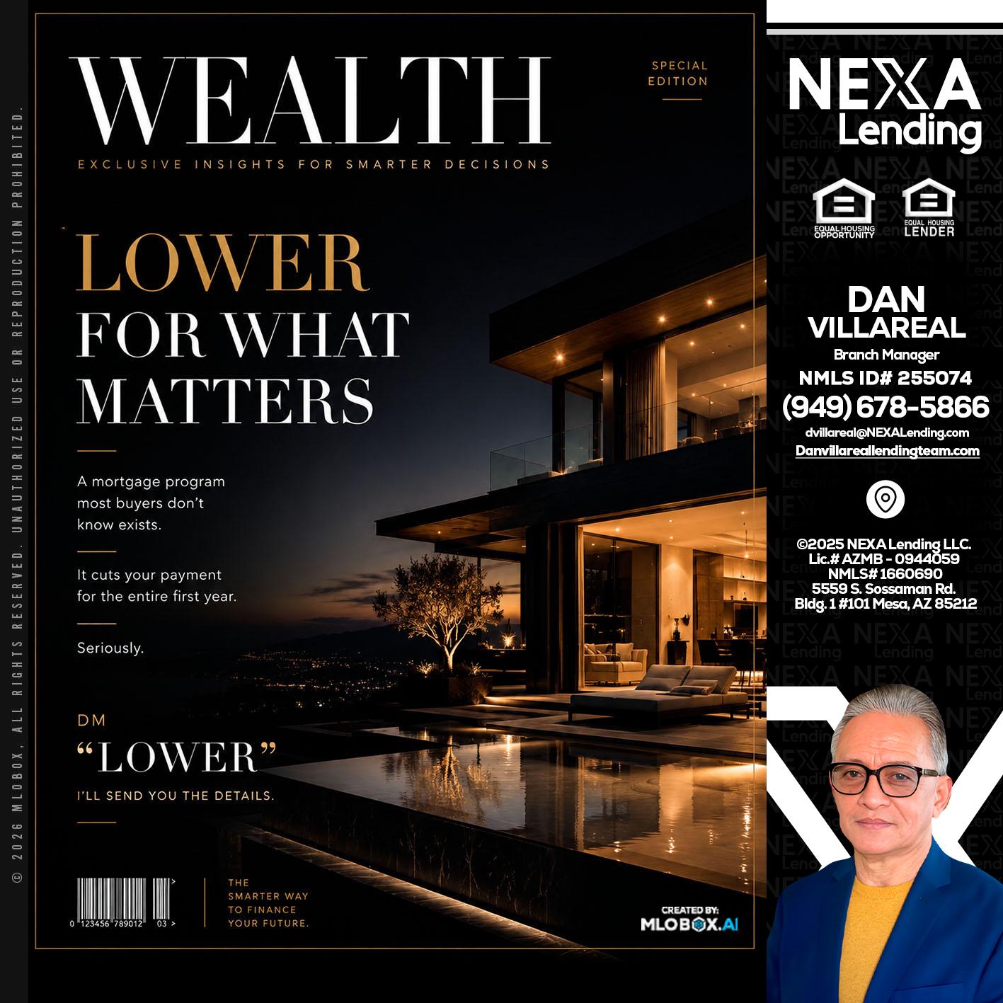 WEALTH - Dan Villareal -Mortgage Loan Originator