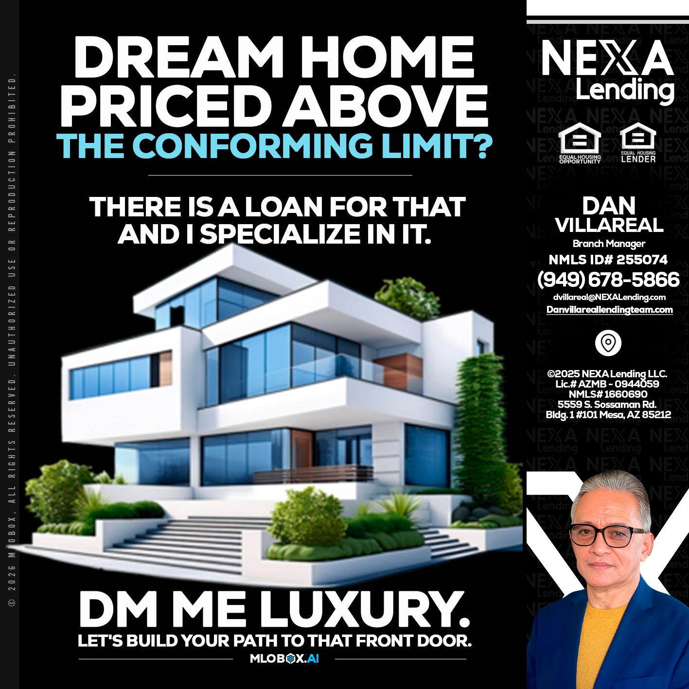 DREAM HOME - Dan Villareal -Mortgage Loan Originator