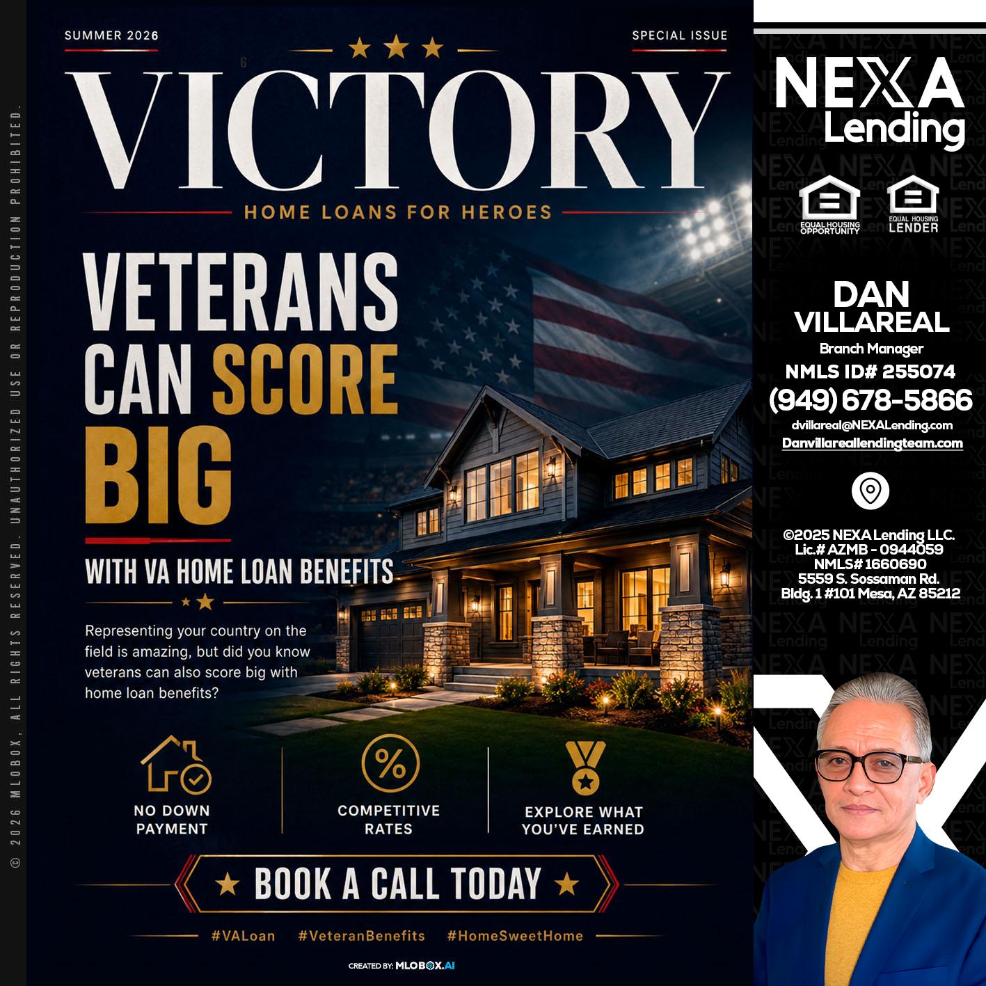 VICTORY - Dan Villareal -Mortgage Loan Originator