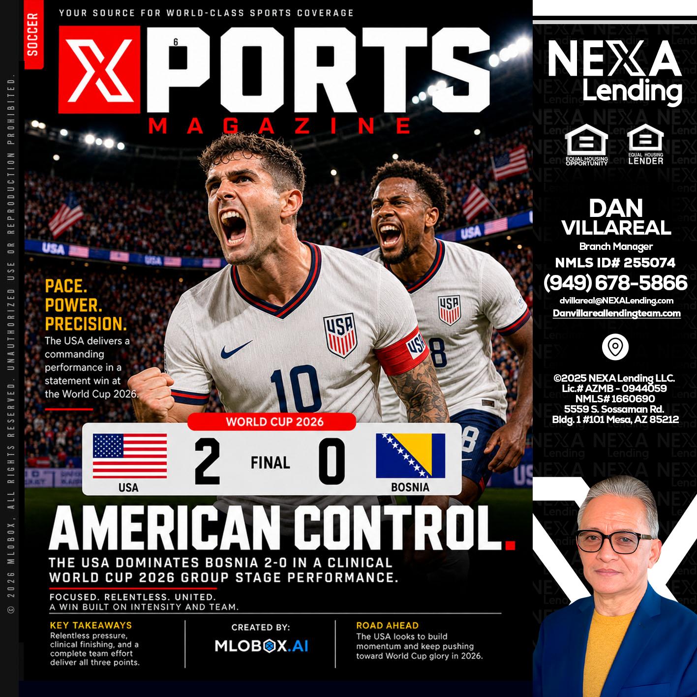 AMERICAN CONTROL - Dan Villareal -Mortgage Loan Originator