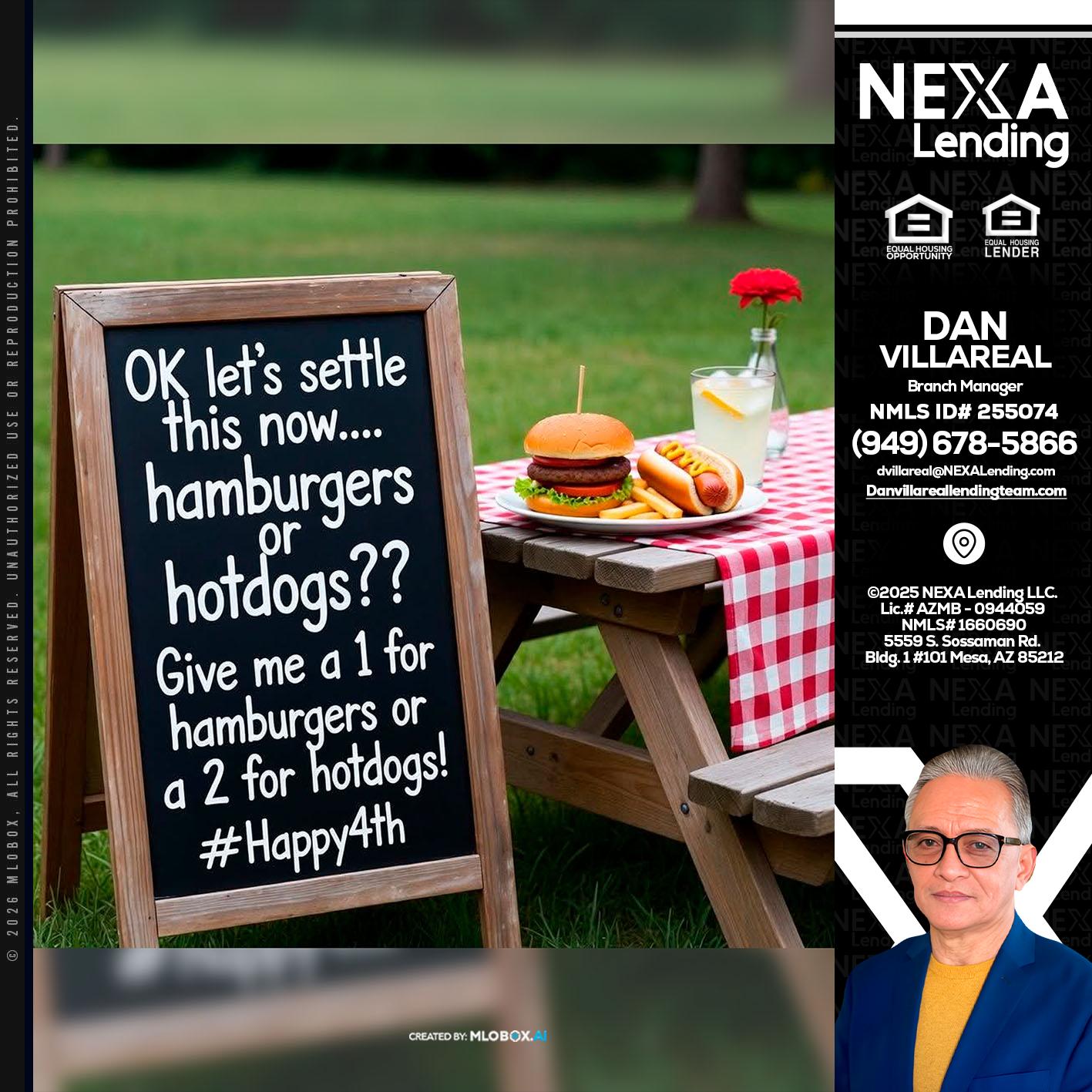 let settle this - Dan Villareal -Mortgage Loan Originator