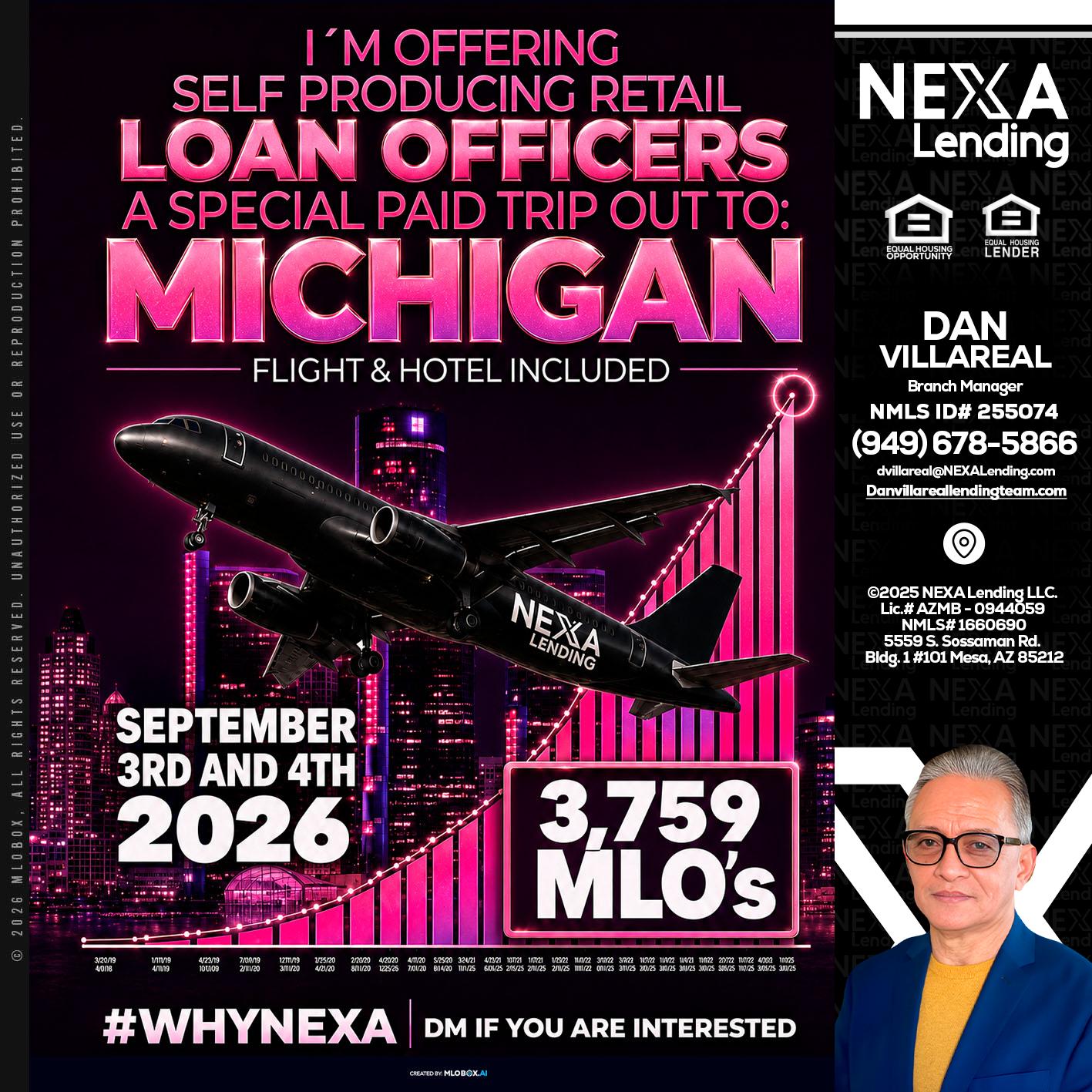 MICHIGAN TRIP - Dan Villareal -Mortgage Loan Originator