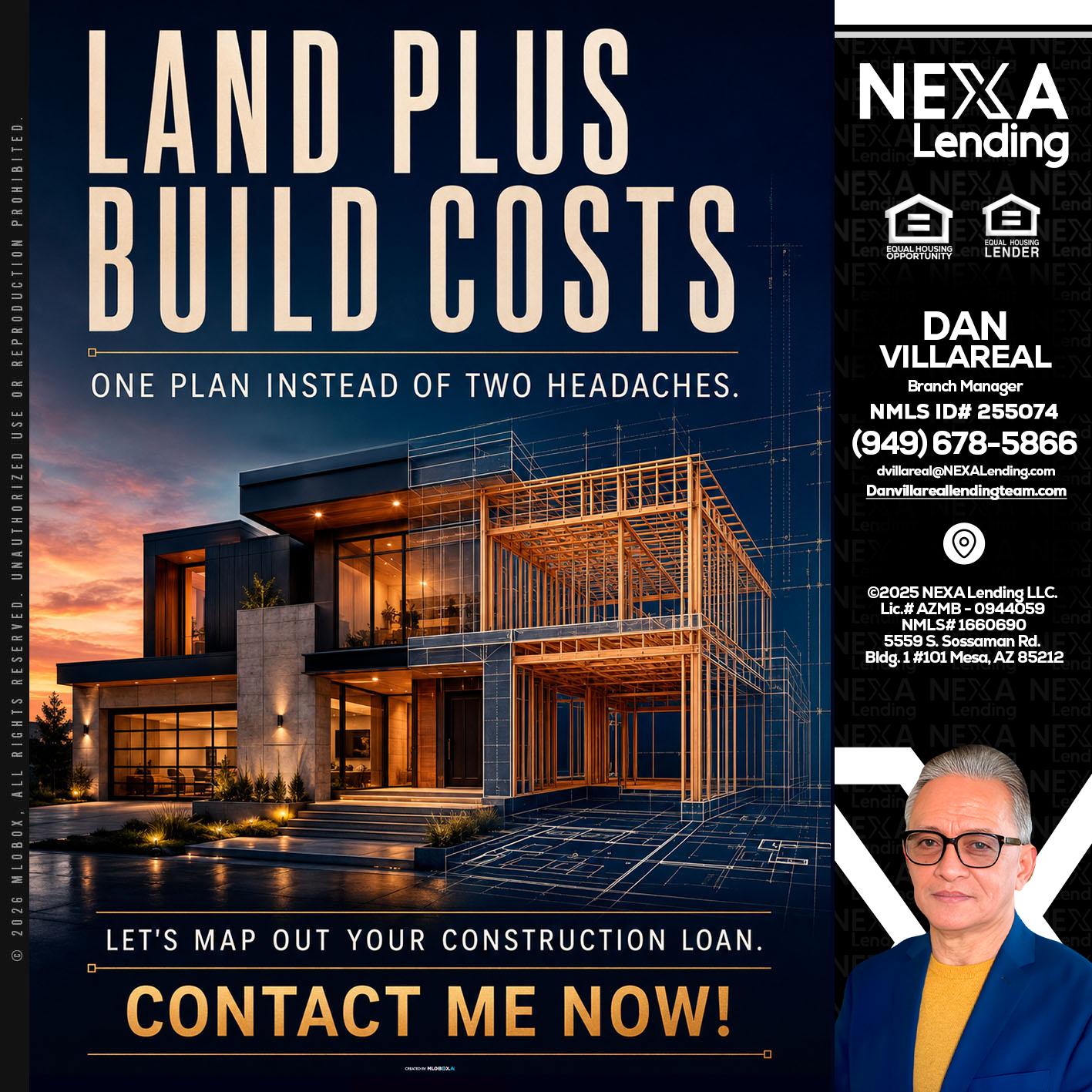 LAND PLUS - Dan Villareal -Mortgage Loan Originator