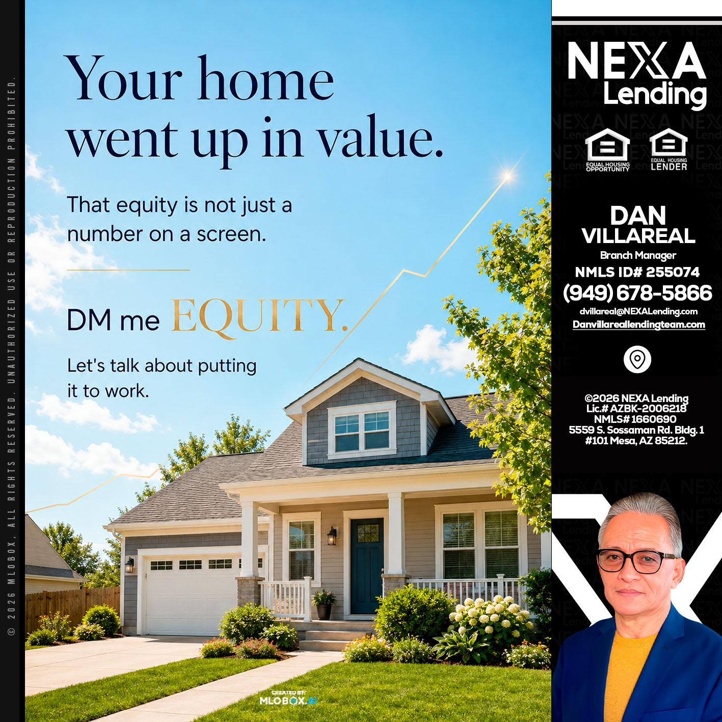 YOUR HOME - Dan Villareal -Mortgage Loan Originator