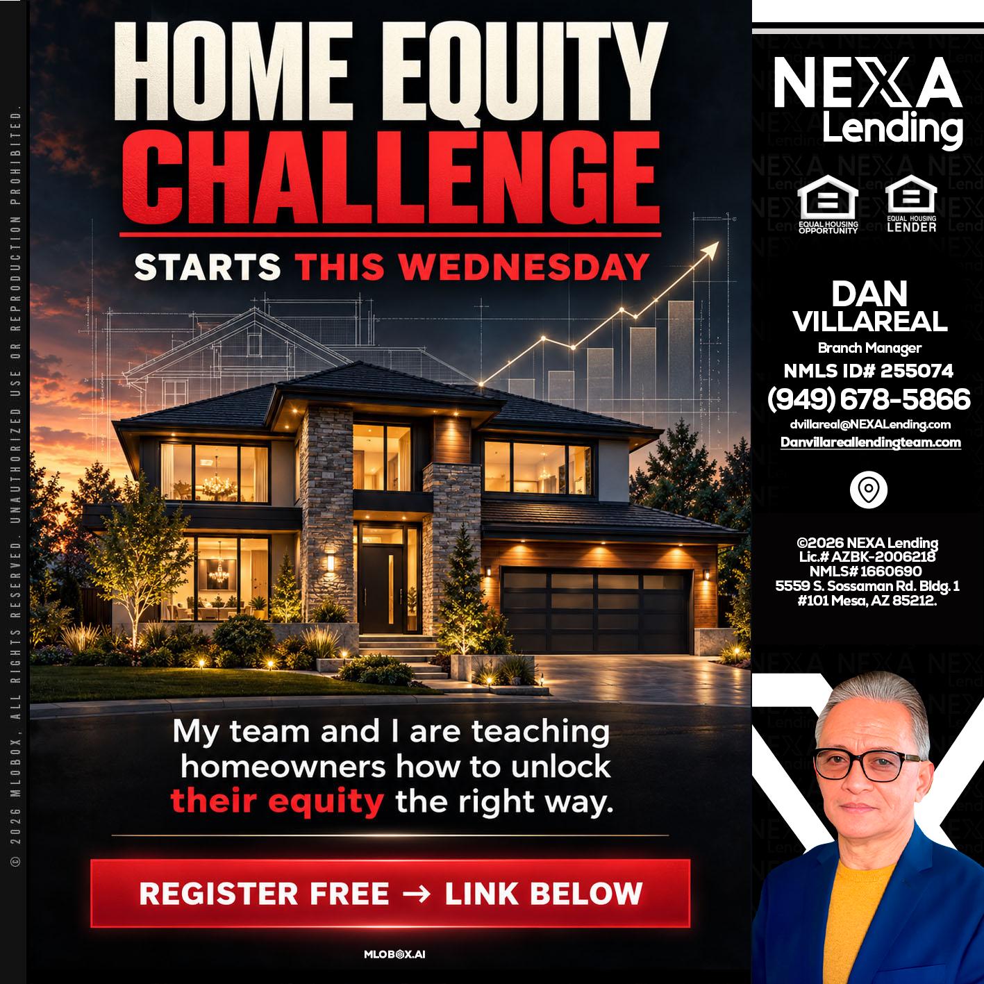HOME EQUITY - Dan Villareal -Mortgage Loan Originator