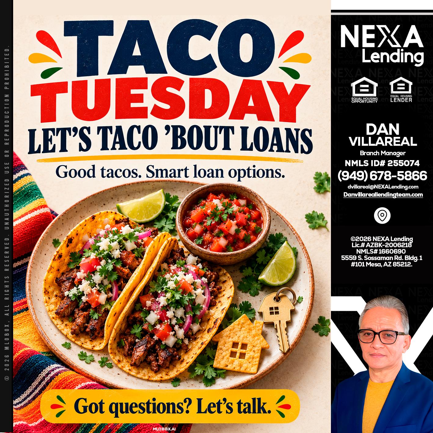 taco Tuesday - Dan Villareal -Mortgage Loan Originator